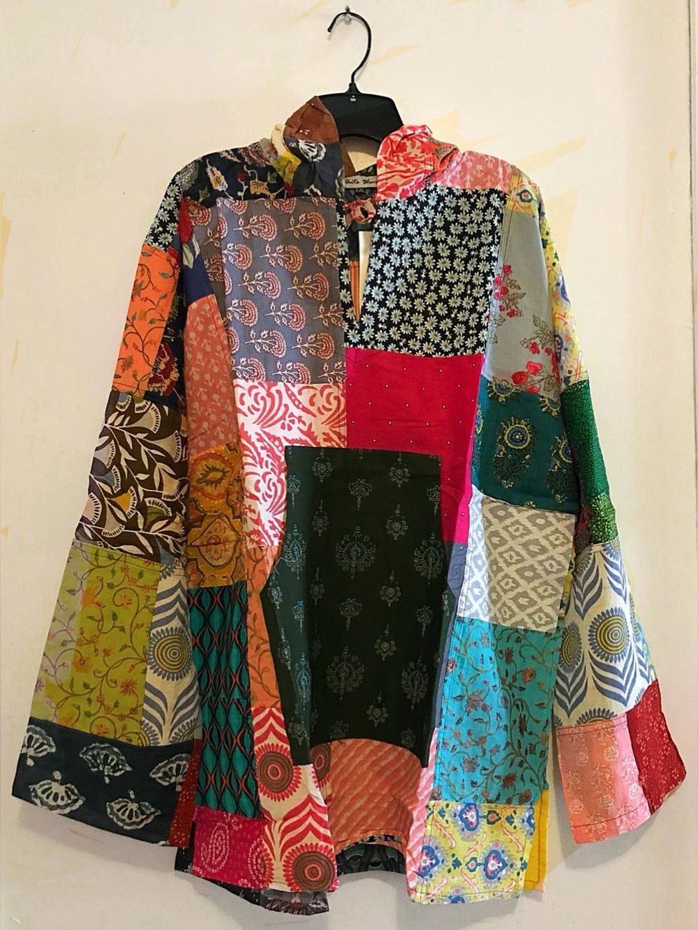Patchwork Multi-Color Hooded Jacket